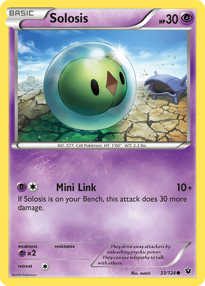 Solosis (33/124) [XY: Fates Collide] (Online Only)