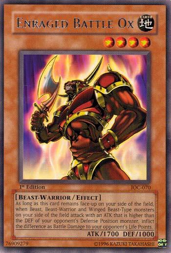 Enraged Battle Ox [IOC-070] Rare (ONLINE ORDER ONLY)