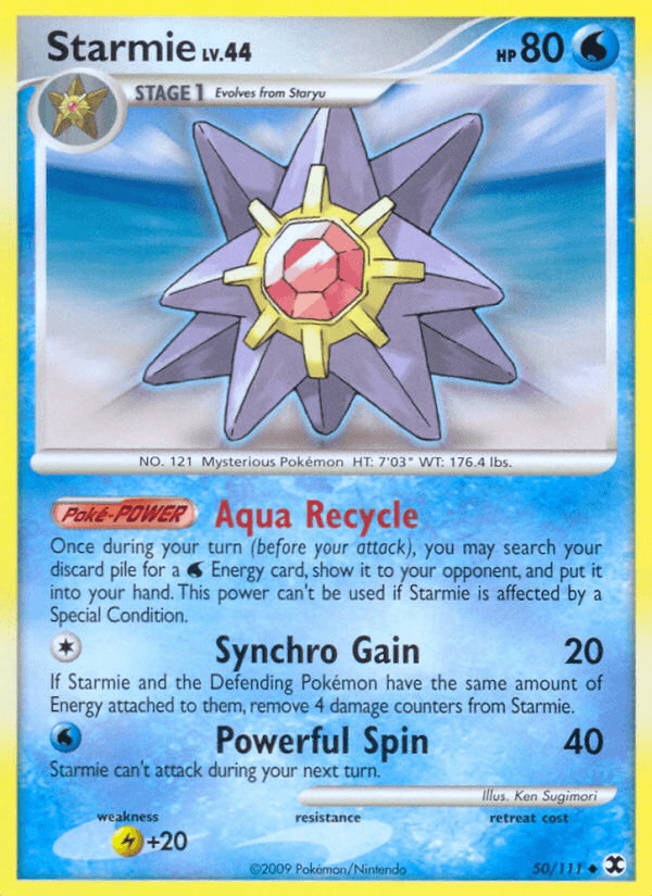 Starmie (50/111) [Platinum: Rising Rivals] (Online Only)