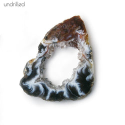 35x25mm Multi Color Occo Agate Slice Bead 1 piece (ONLINE ORDER ONLY)