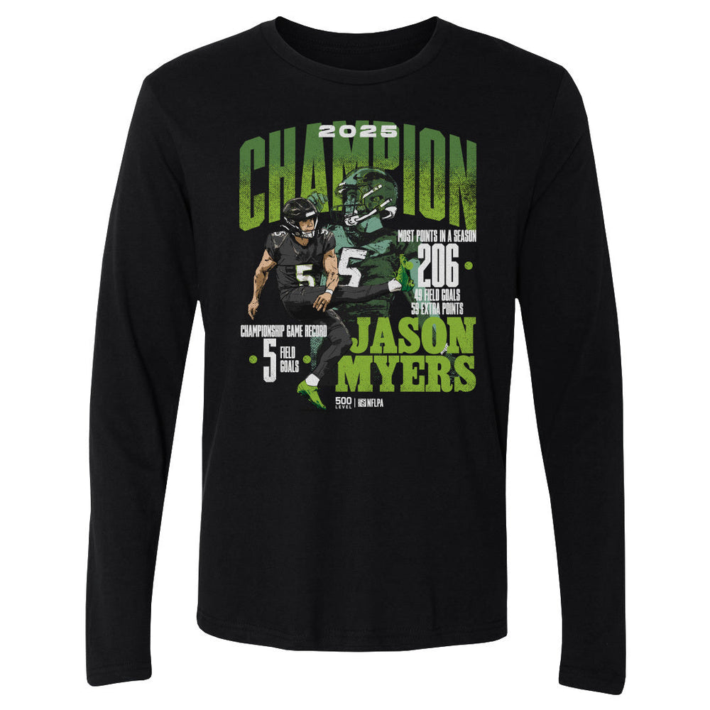 Jason Myers Seattle 2025 Champion WHT (ONLINE ORDER ONLY)
