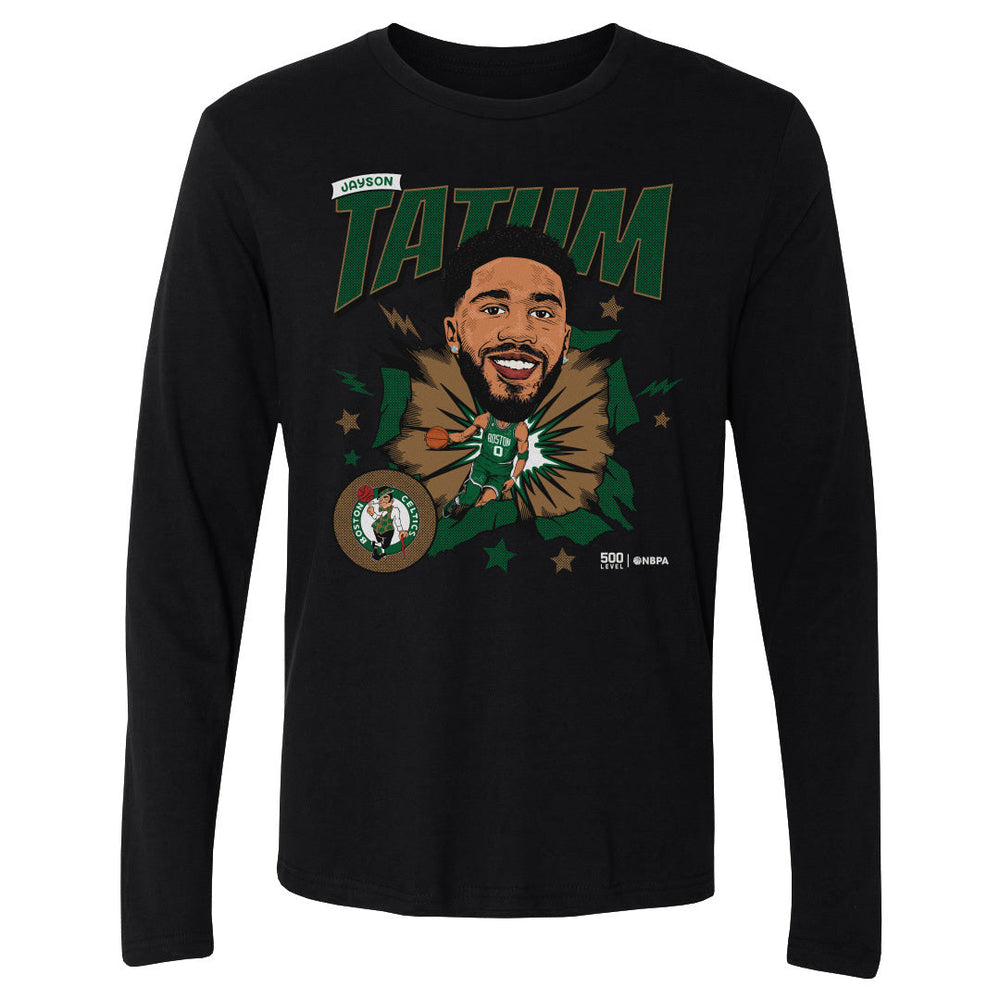 Jayson Tatum Boston Celtics Caricature WHT (ONLINE ORDER ONLY)