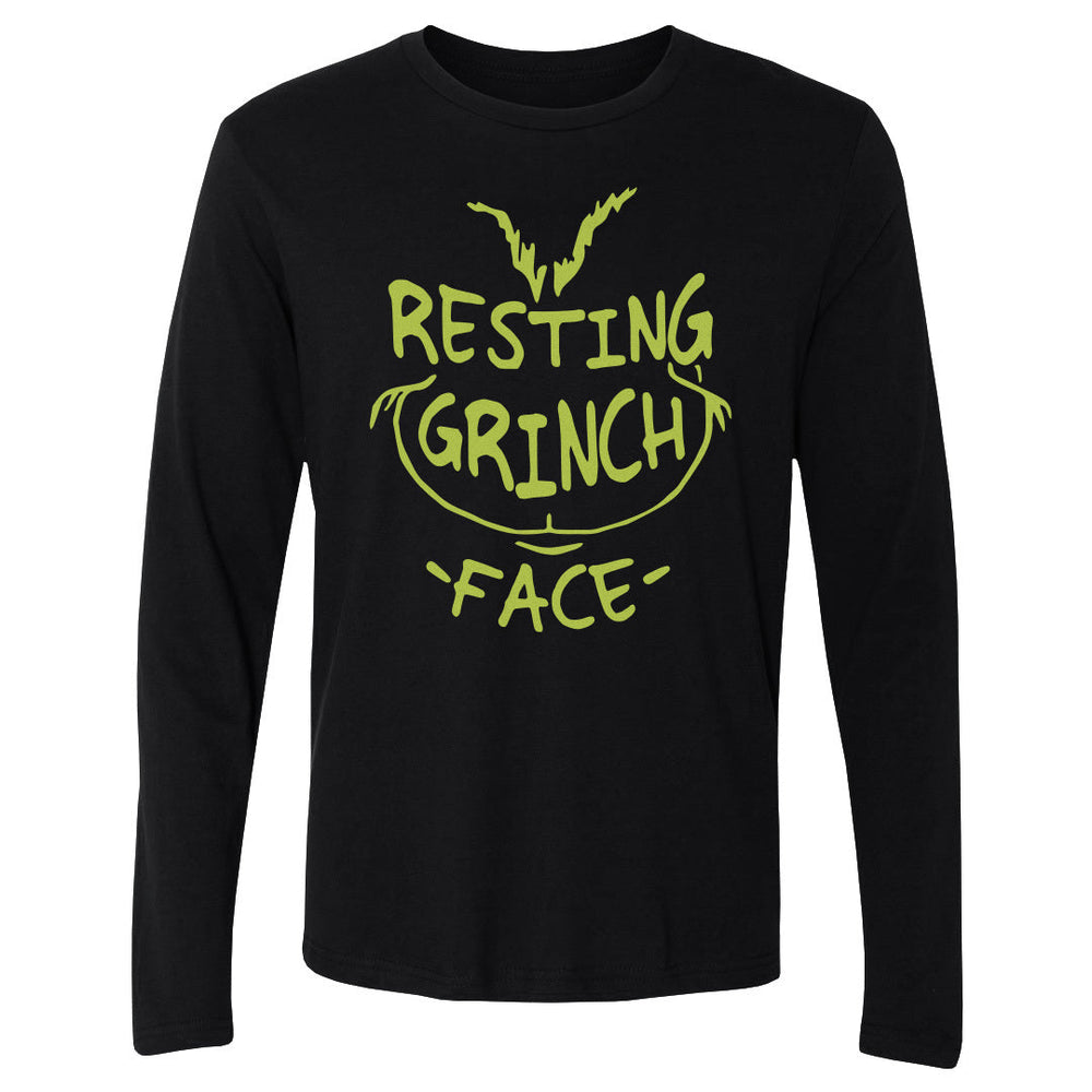 Christmas Resting Grinch Face WHT (ONLINE ORDER ONLY)