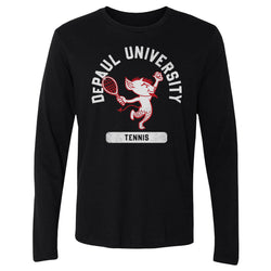 DePaul Blue Demons Mascot Tennis WHT