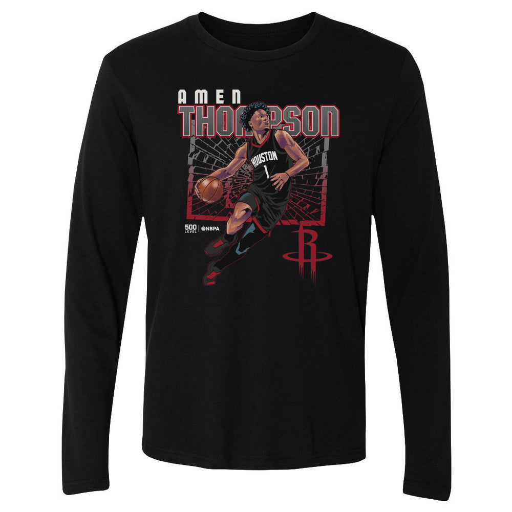 Amen Thompson Houston Rockets Shattered WHT (ONLINE ORDER ONLY)