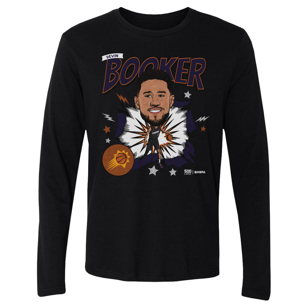 Devin Booker Phoenix Suns Caricature WHT (ONLINE ORDER ONLY)