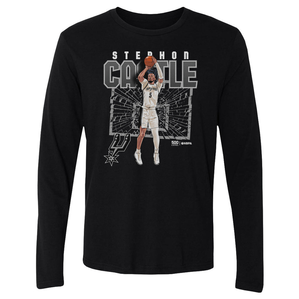 Stephon Castle San Antonio Spurs Shattered WHT (ONLINE ORDER ONLY)