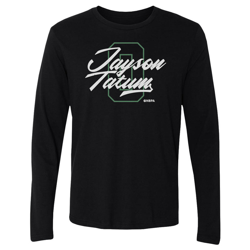 Jayson Tatum Boston Number Script WHT (ONLINE ORDER ONLY)