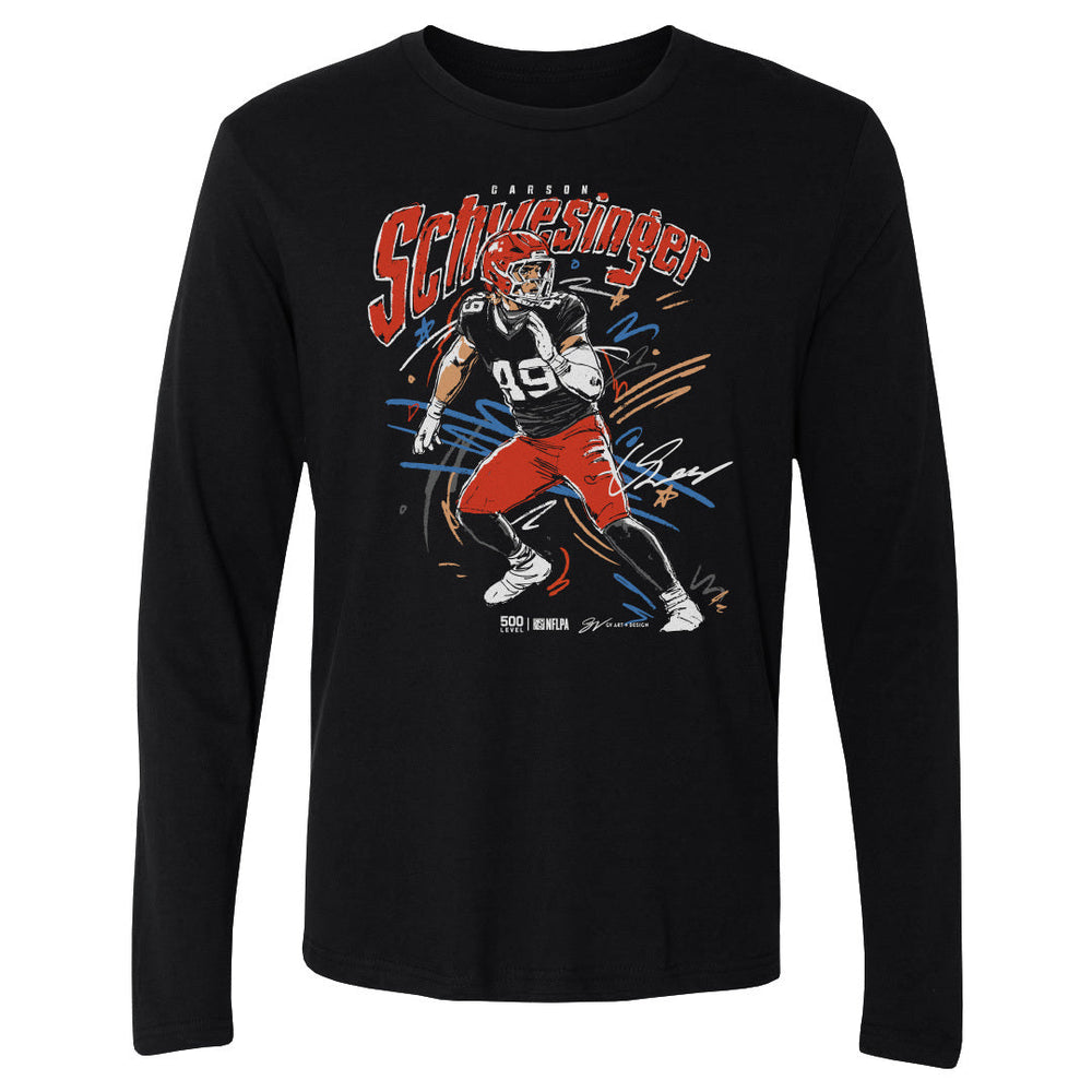 Carson Schwesinger Cleveland Scribble WHT (ONLINE ORDER ONLY)