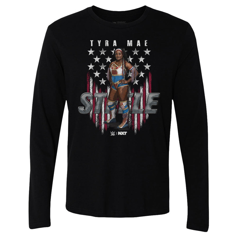 Tyra Mae Steele Flag Name WHT (ONLINE ORDER ONLY)
