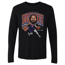 Jalen Brunson New York Knicks Cartoon WHT