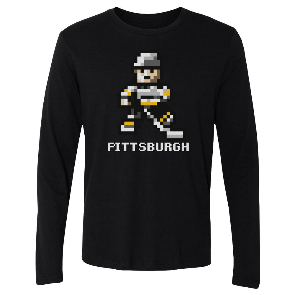 Pittsburgh Hockey 8-bit WHT (ONLINE ORDER ONLY)