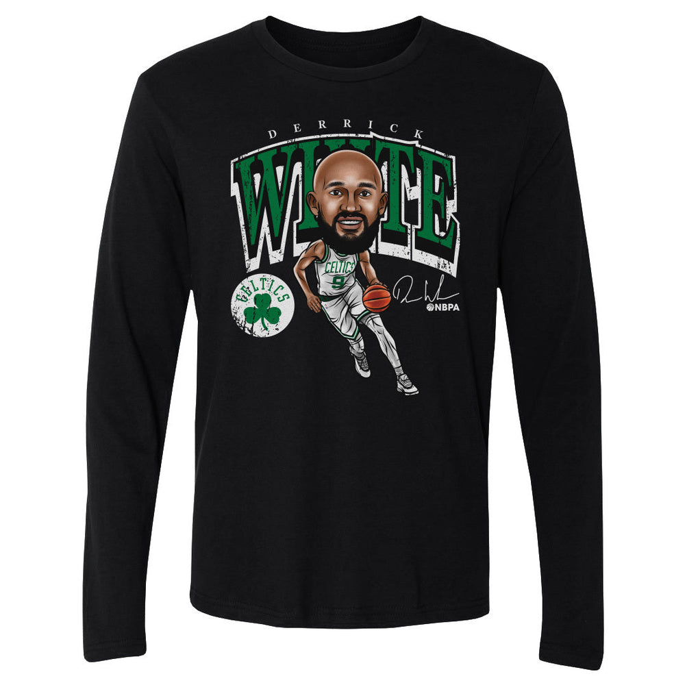 Derrick White Boston Celtics Cartoon WHT (ONLINE ORDER ONLY)