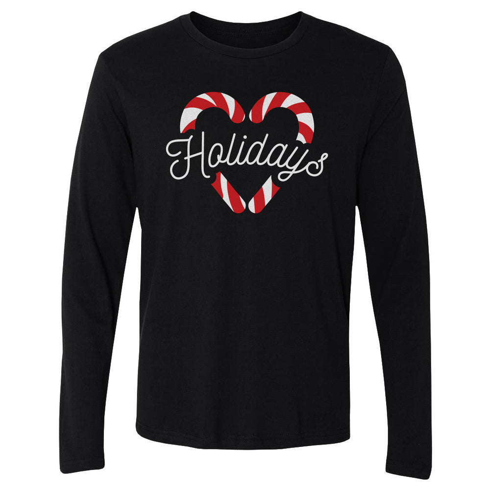 Christmas Candy Cane Heart WHT (ONLINE ORDER ONLY)