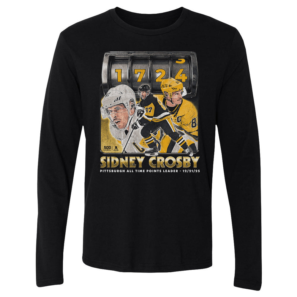 Sidney Crosby Pittsburgh All Time Points Leader WHT (ONLINE ORDER ONLY)