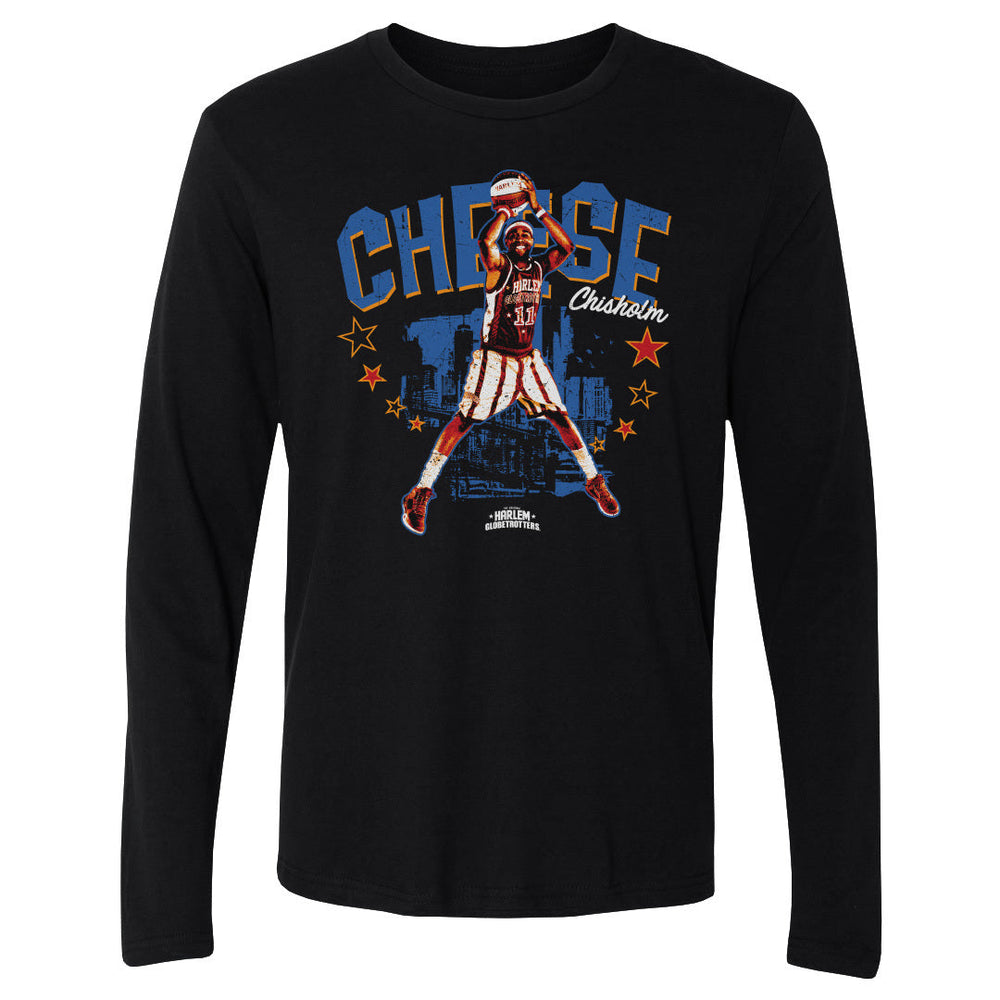 Cheese Chisholm Harlem Globtrotters Nickname WHT (ONLINE ORDER ONLY)