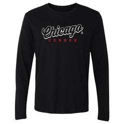 Connor Bedard Chicago Script Connor WHT