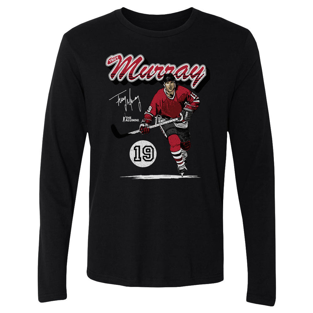 Troy Murray Chicago Retro Script WHT