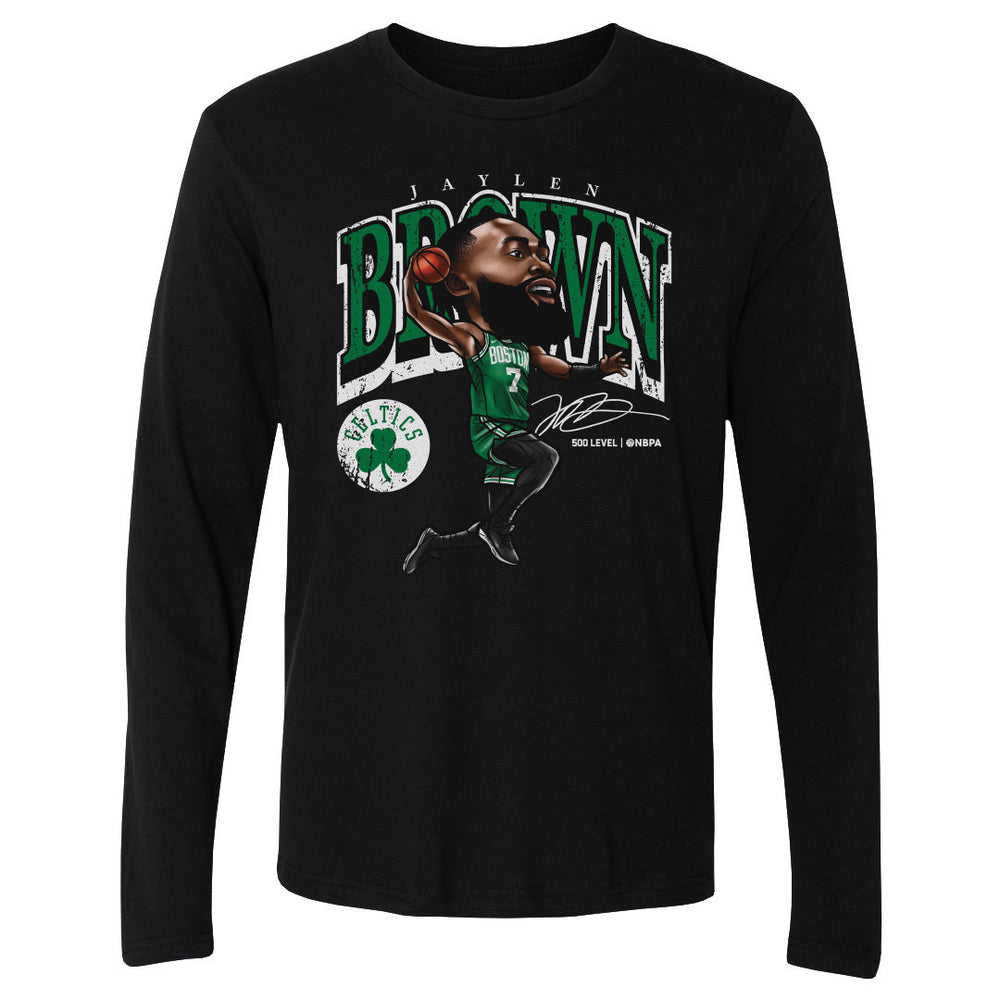 Jaylen Brown Boston Celtics Cartoon WHT (ONLINE ORDER ONLY)