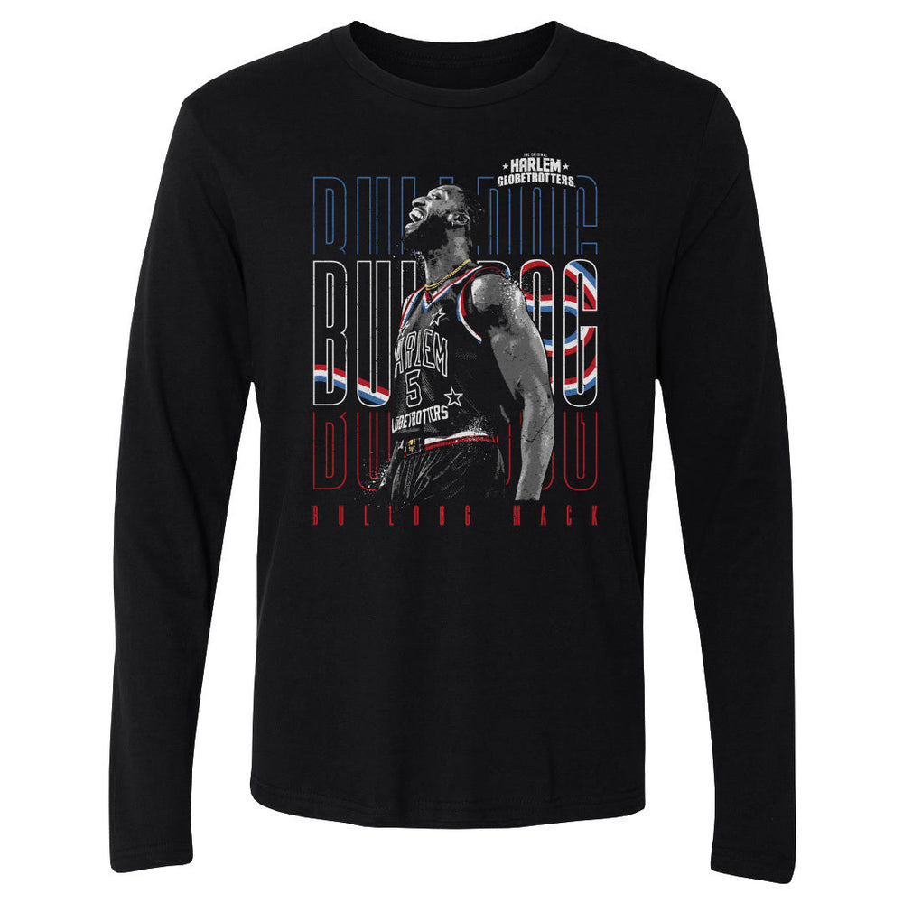 Bulldog Mack Harlem Globetrotters Outline Repeat WHT (ONLINE ONLY)