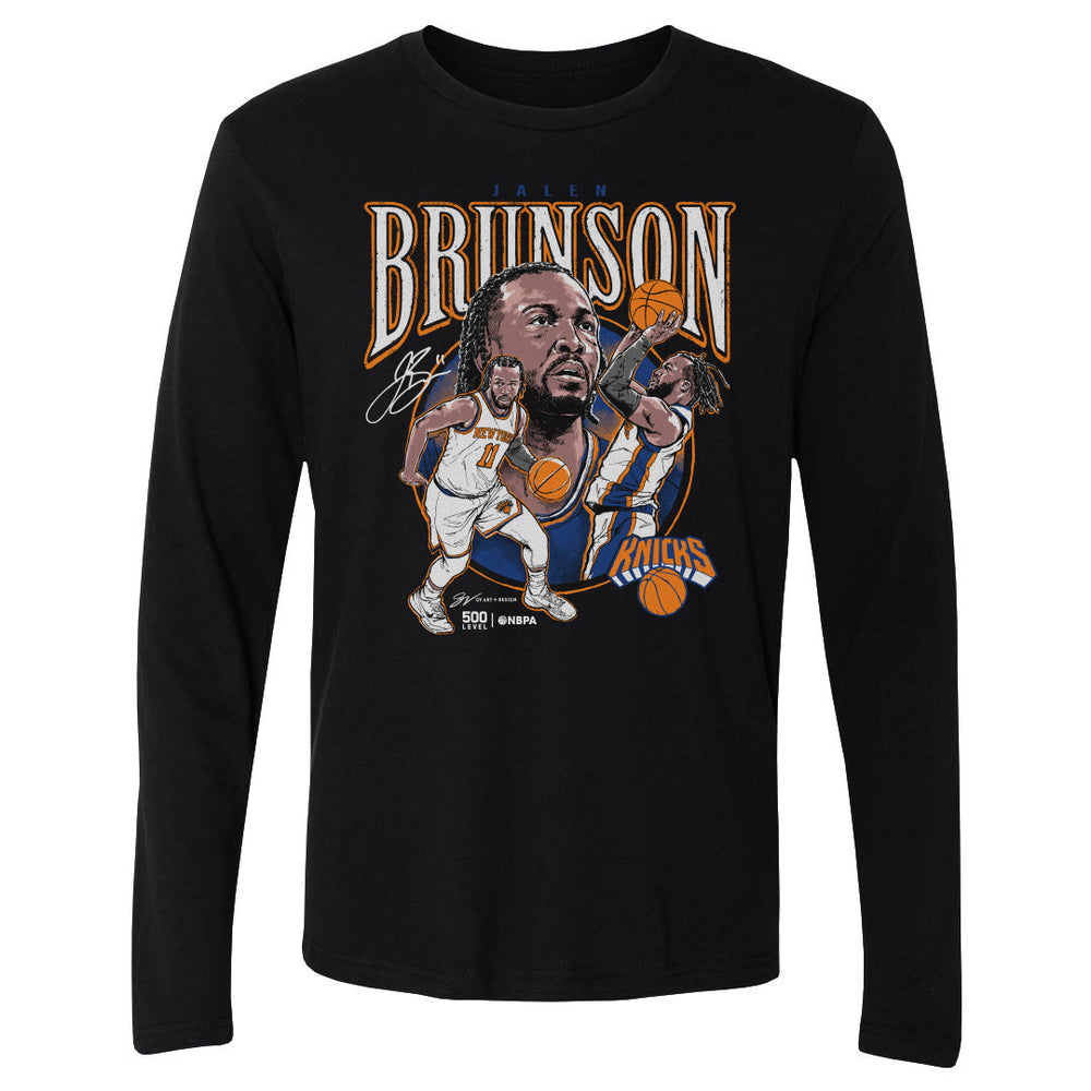 Jalen Brunson New York Knicks Trio WHT