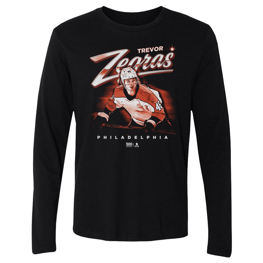 Trevor Zegras Philadelphia Bitmap WHT (ONLINE ORDER ONLY)