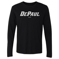 DePaul Blue Demons Wordmark White WHT (ONLINE ORDER ONLY)