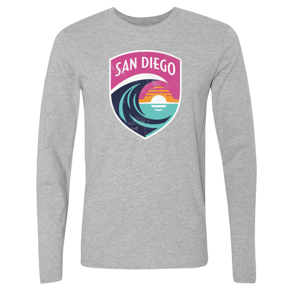 San Diego Wave FC Vintage Primary Logo WHT (ONLINE ORDER ONLY)