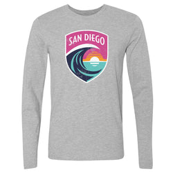 San Diego Wave FC Vintage Primary Logo WHT (ONLINE ORDER ONLY)