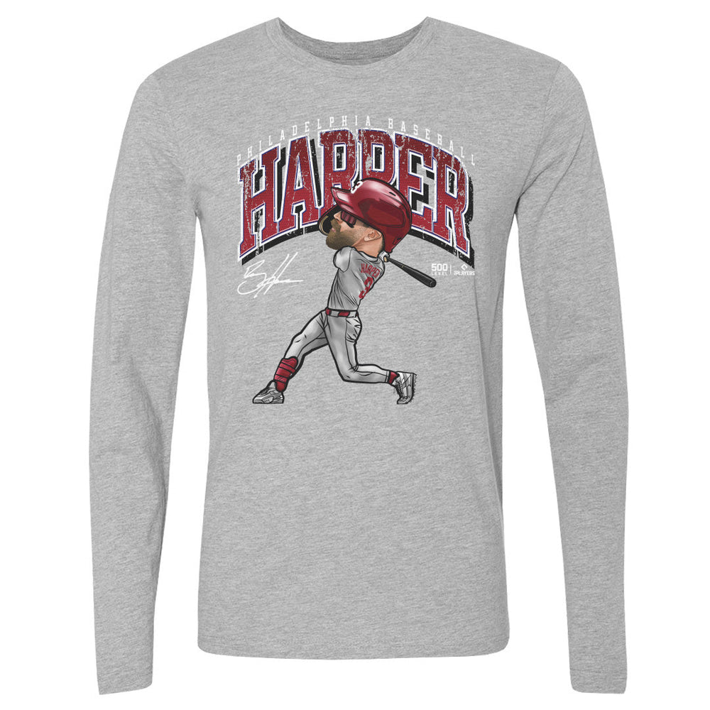 Bryce Harper Philadelphia Cartoon WHT (ONLINE ORDER ONLY)