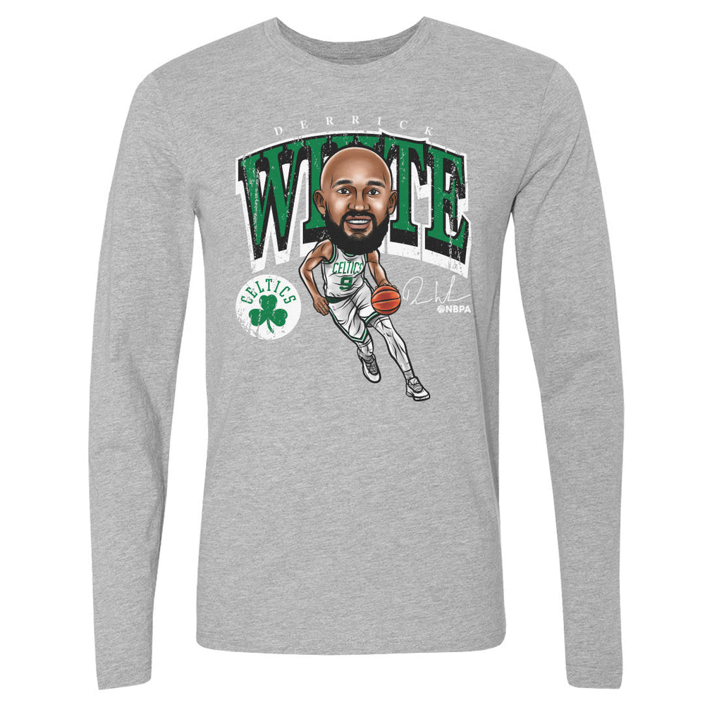 Derrick White Boston Celtics Cartoon WHT (ONLINE ORDER ONLY)