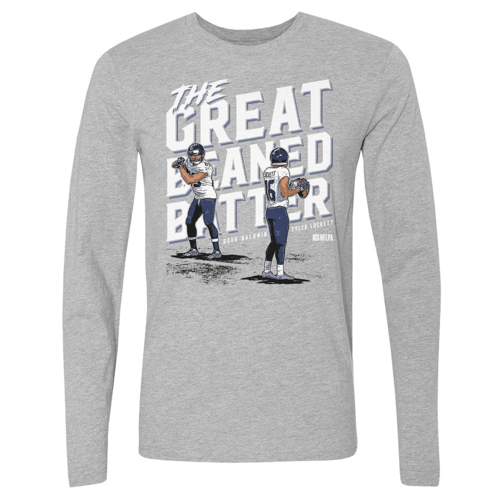 Tyler Lockett & Doug Baldwin Baseball W WHT (ONLINE ORDER ONLY)