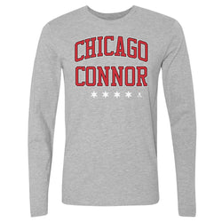 Connor Bedard Chicago Athletic Font WHT