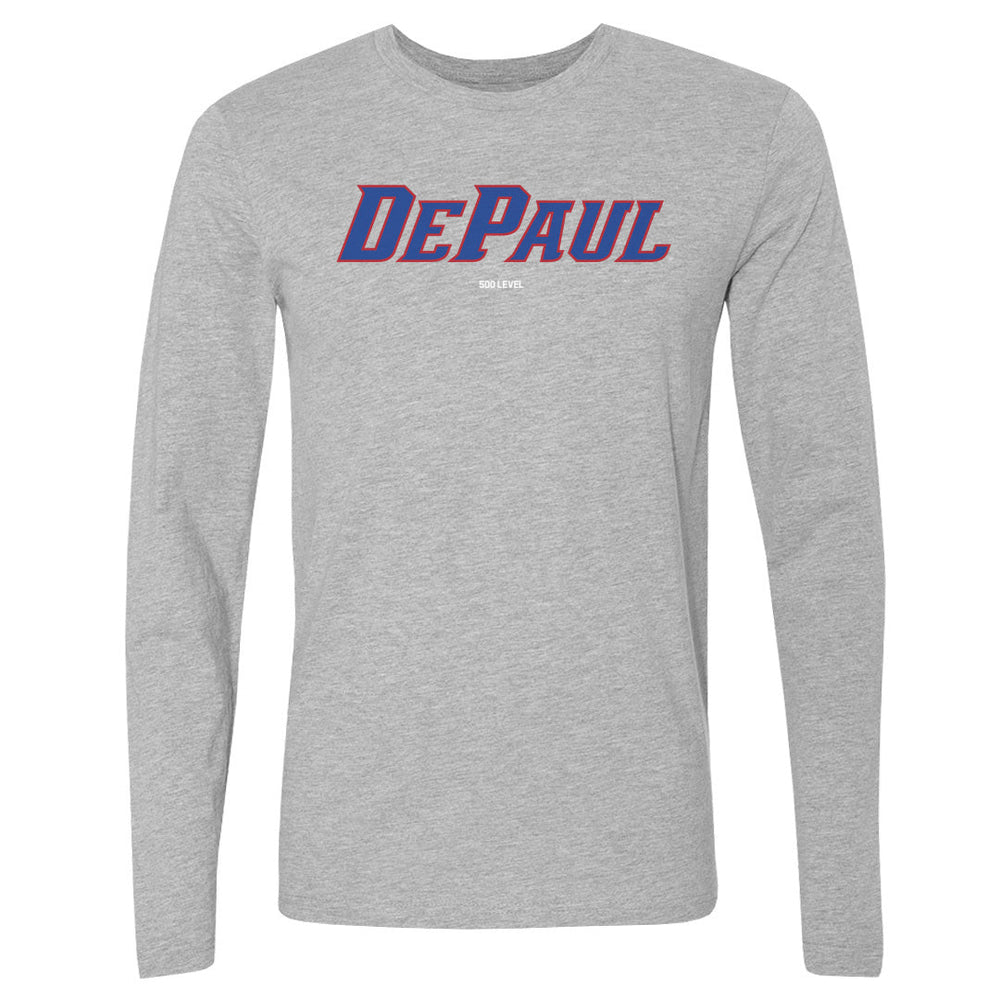 DePaul Blue Demons Wordmark WHT (ONLINE ORDER ONLY)