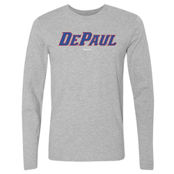 DePaul Blue Demons Wordmark WHT (ONLINE ORDER ONLY)