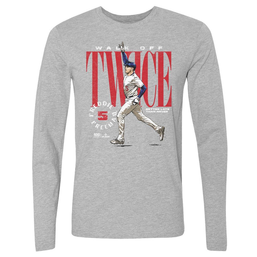 Freddie Freeman Los Angeles D Walk Off Twice WHT (ONLINE ORDER ONLY)