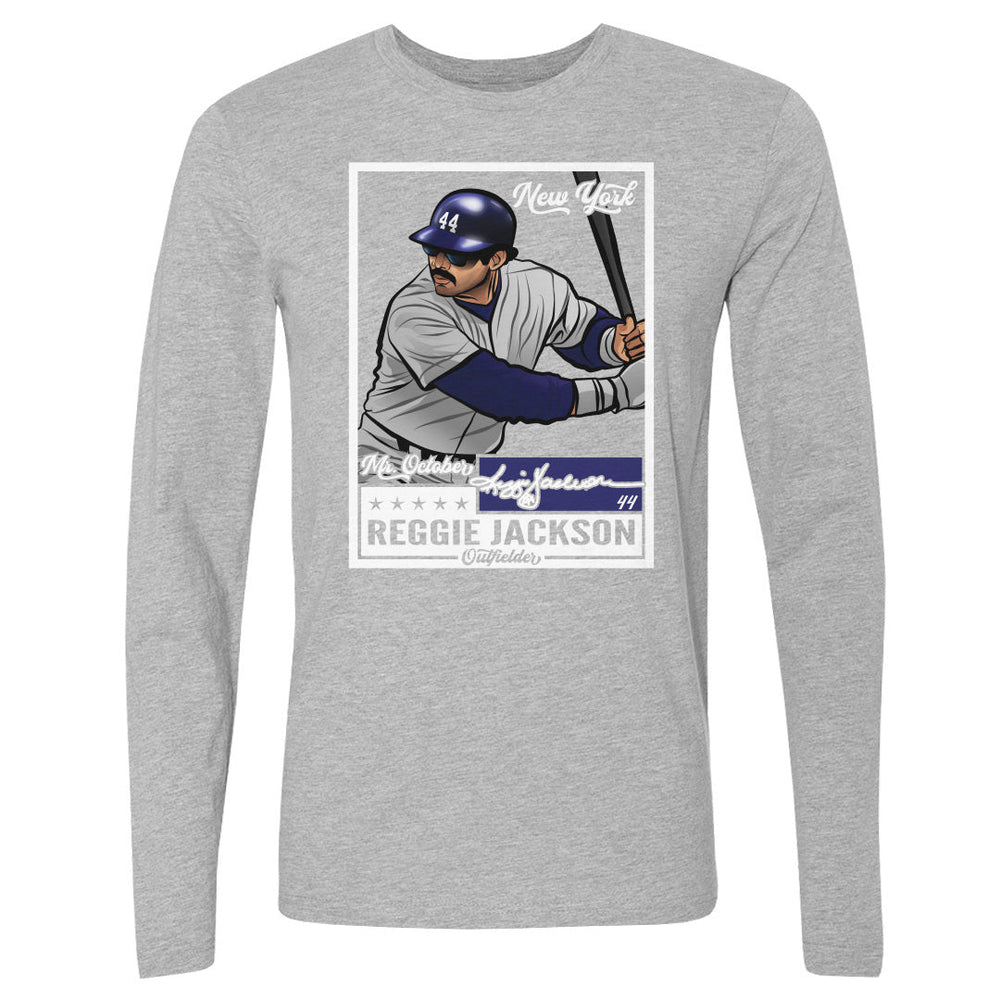 Reggie Jackson Throwback Card WHT (ONLINE ORDER ONLY)