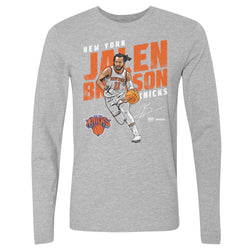 Jalen Brunson New York Knicks Slant WHT