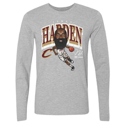 James Harden Cleveland Cavaliers Cartoon WHT (ONLINE ORDER ONLY)