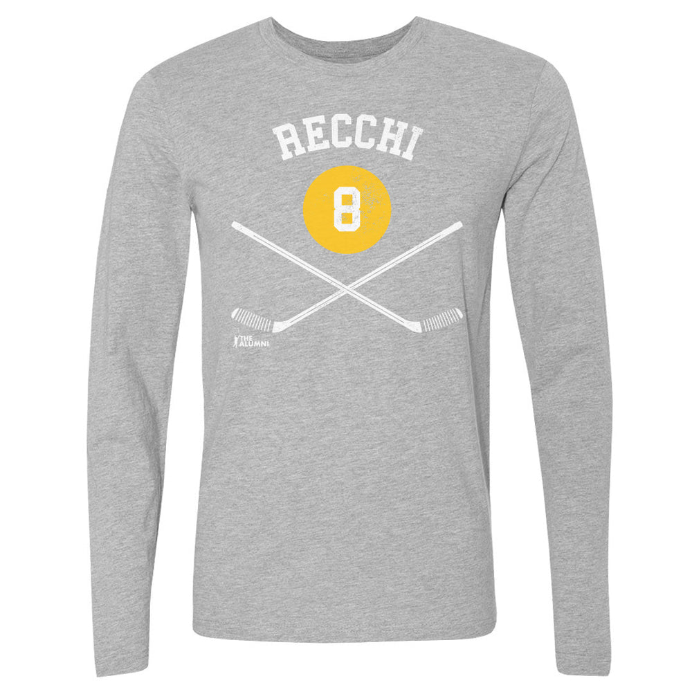 Mark Recchi Pittsburgh 8 Sticks WHT
