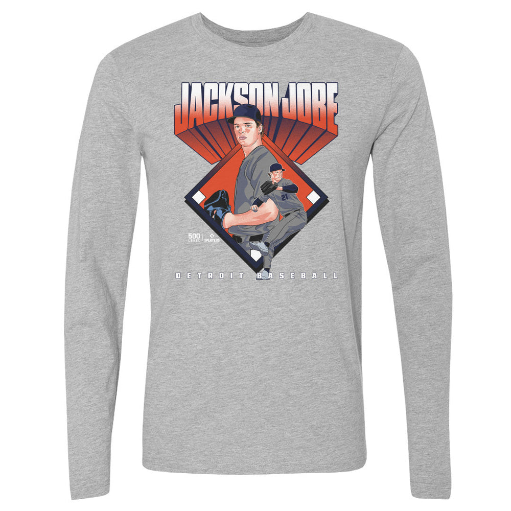 Jackson Jobe Detroit Baseball Diamond WHT (ONLINE ORDER ONLY)