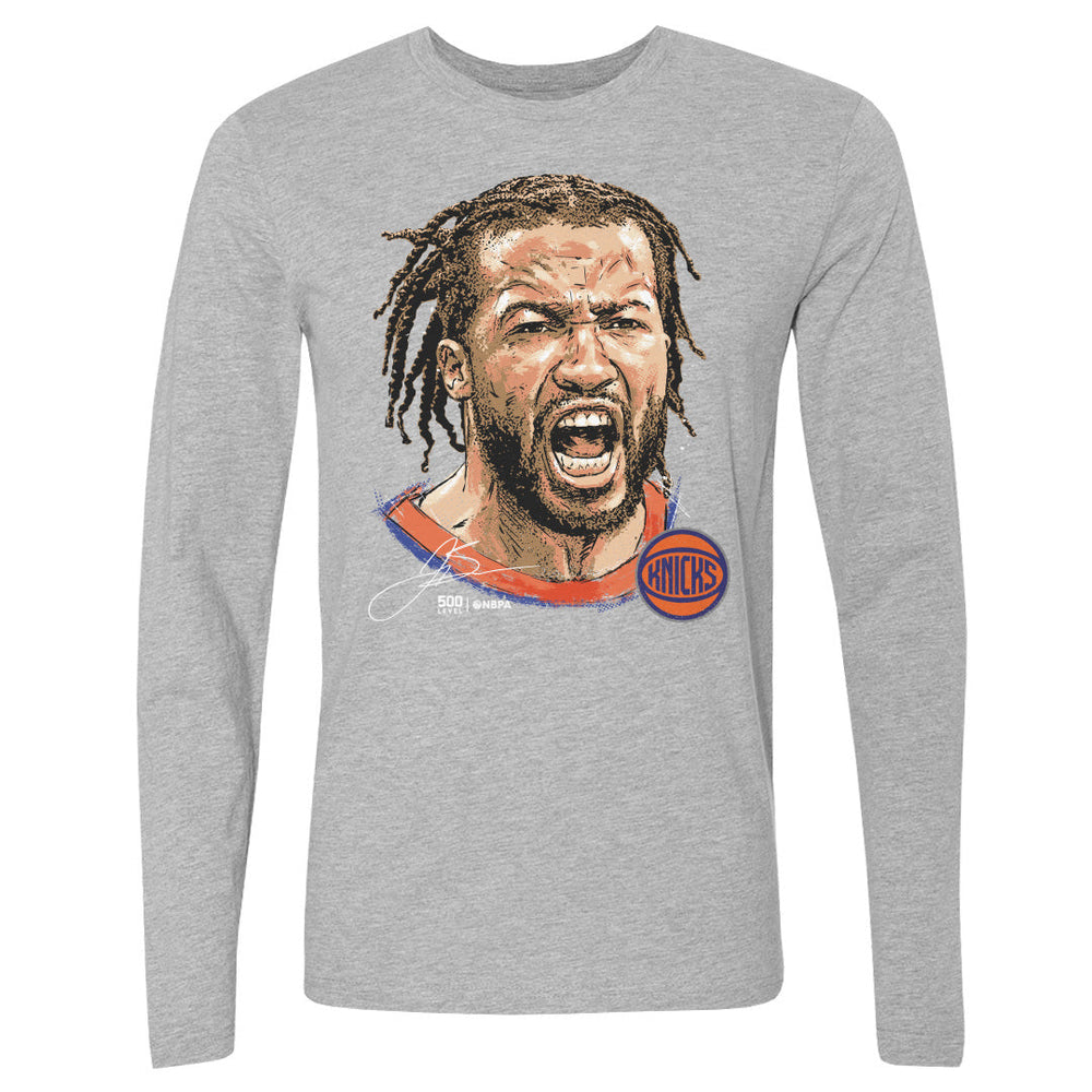 Jalen Brunson New York Knicks Portrait WHT