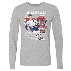 Jean Beliveau Montreal Throwback WHT (ONLINE ORDER ONLY)