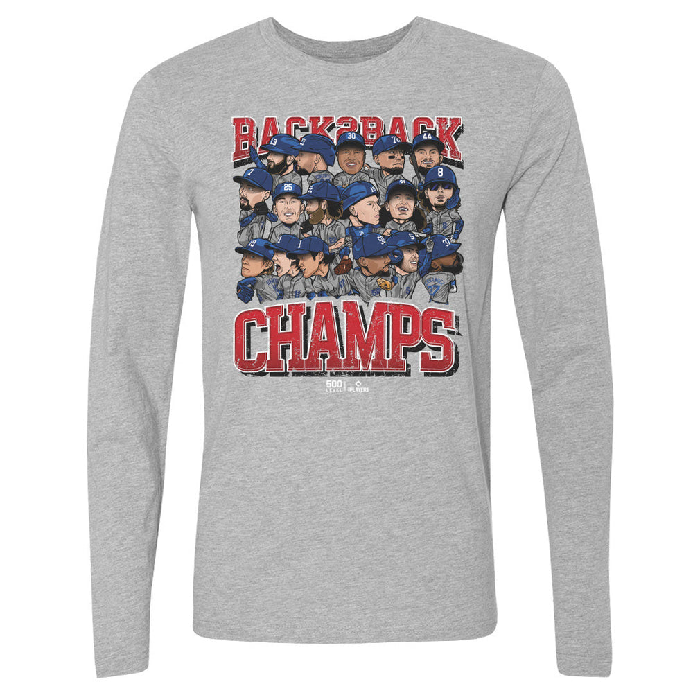 Los Angeles D Baseball Back 2 Back Champs 2025 WHT (ONLINE ORDER ONLY)