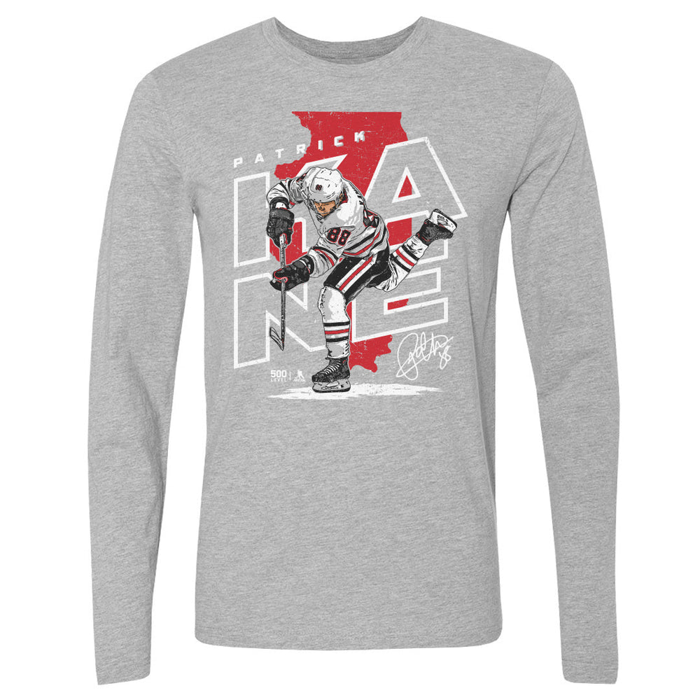 Patrick Kane Chicago Player Map WHT