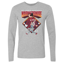 Mark McGwire St. Louis Baseball Diamond WHT (ONLINE ORDER ONLY)