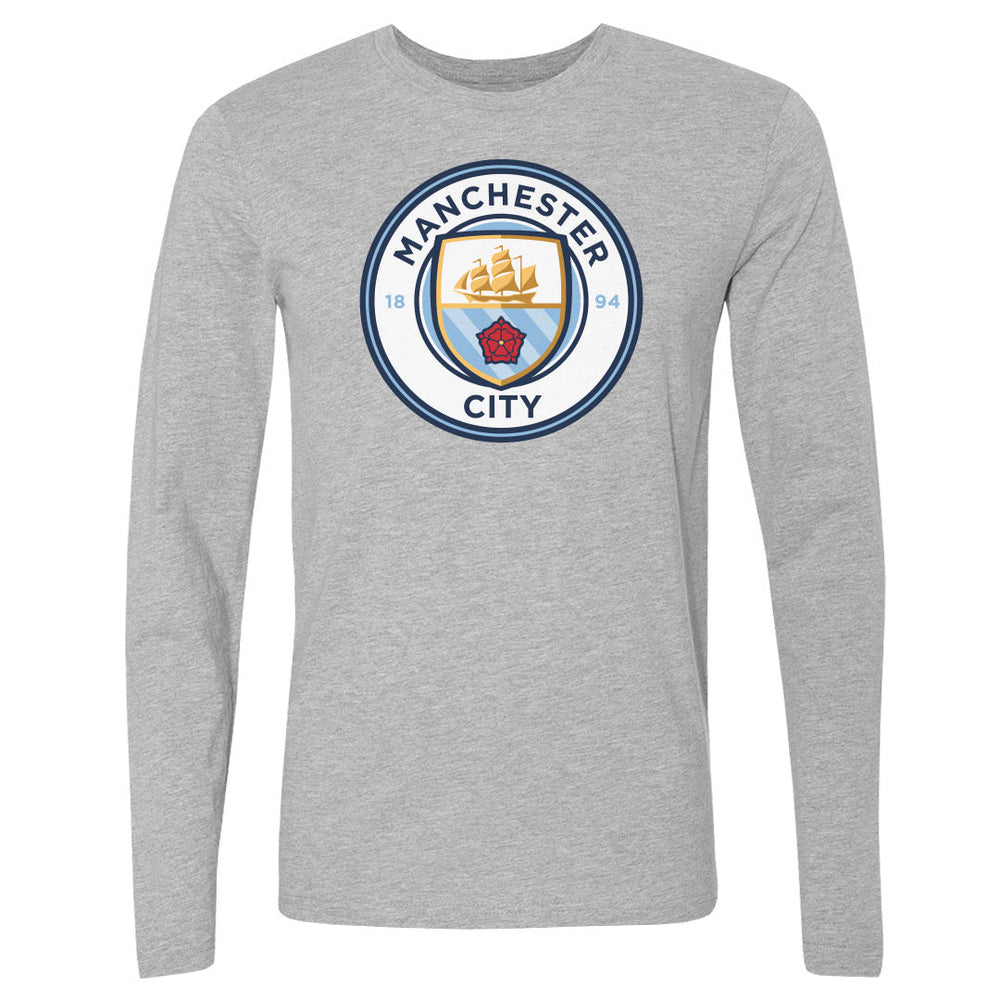 Manchester City Primary Logo WHT (ONLINE ORDER ONLY)