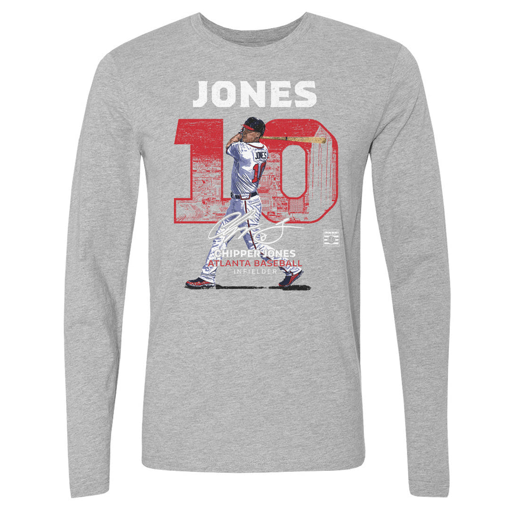 Chipper Jones Atlanta Throwback WHT (ONLINE ORDER ONLY)