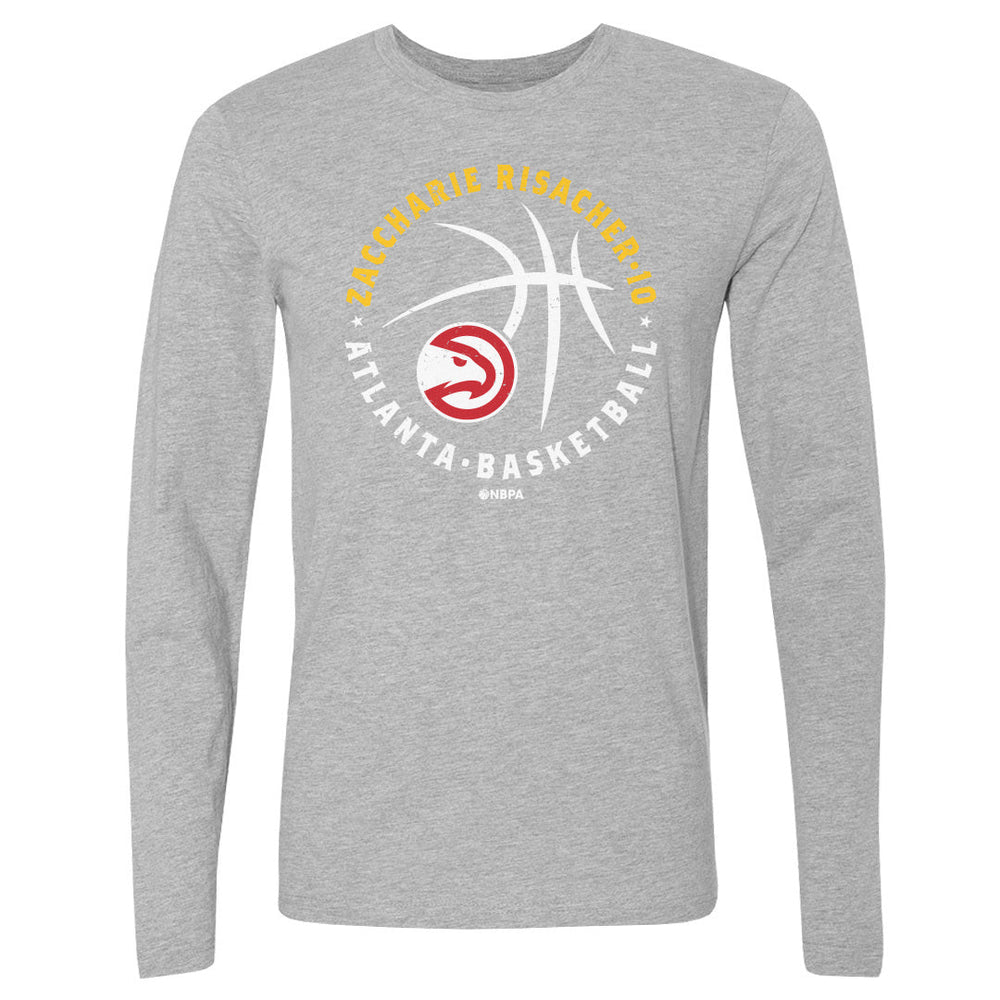 Zaccharie Risacher Atlanta Hawks Player Ball WHT (ONLINE ORDER ONLY)