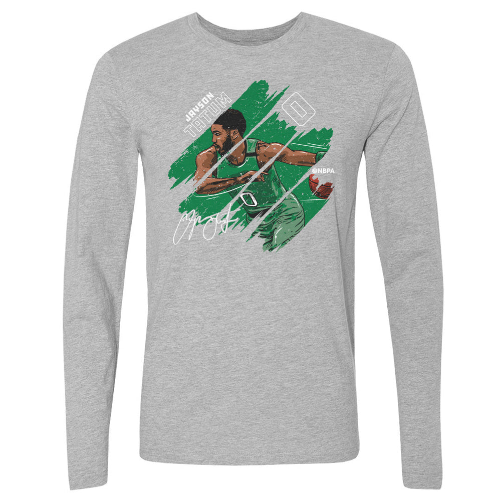 Jayson Tatum Boston Stripes WHT (ONLINE ORDER ONLY)